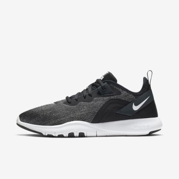 Nike Flex TR 9 - Női Edzőcipő - Fekete/Sötét Szürke/Fehér